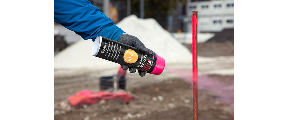 Marcador topografico trig-a-cap EXTRA