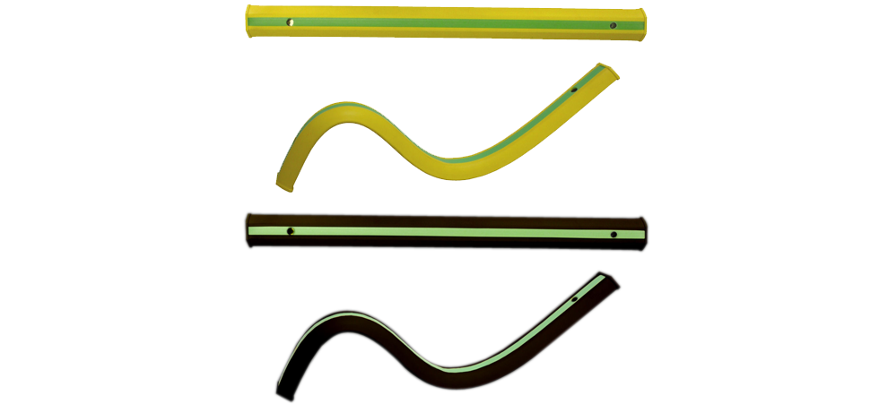 Esquinas de protección luminiscentes