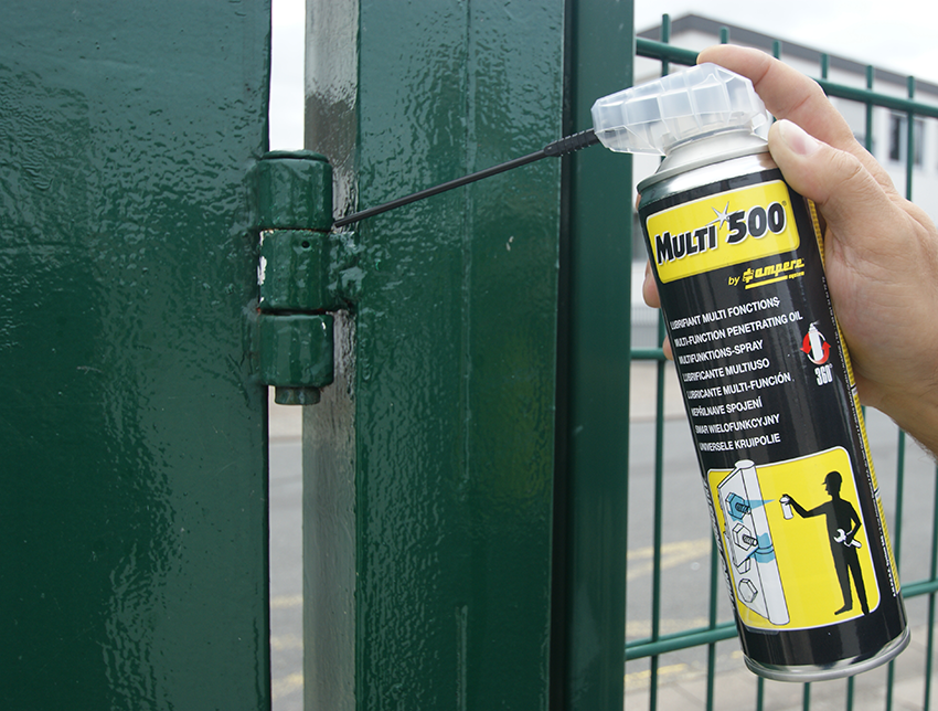 Aceite lubricante industrial, difusión precisa