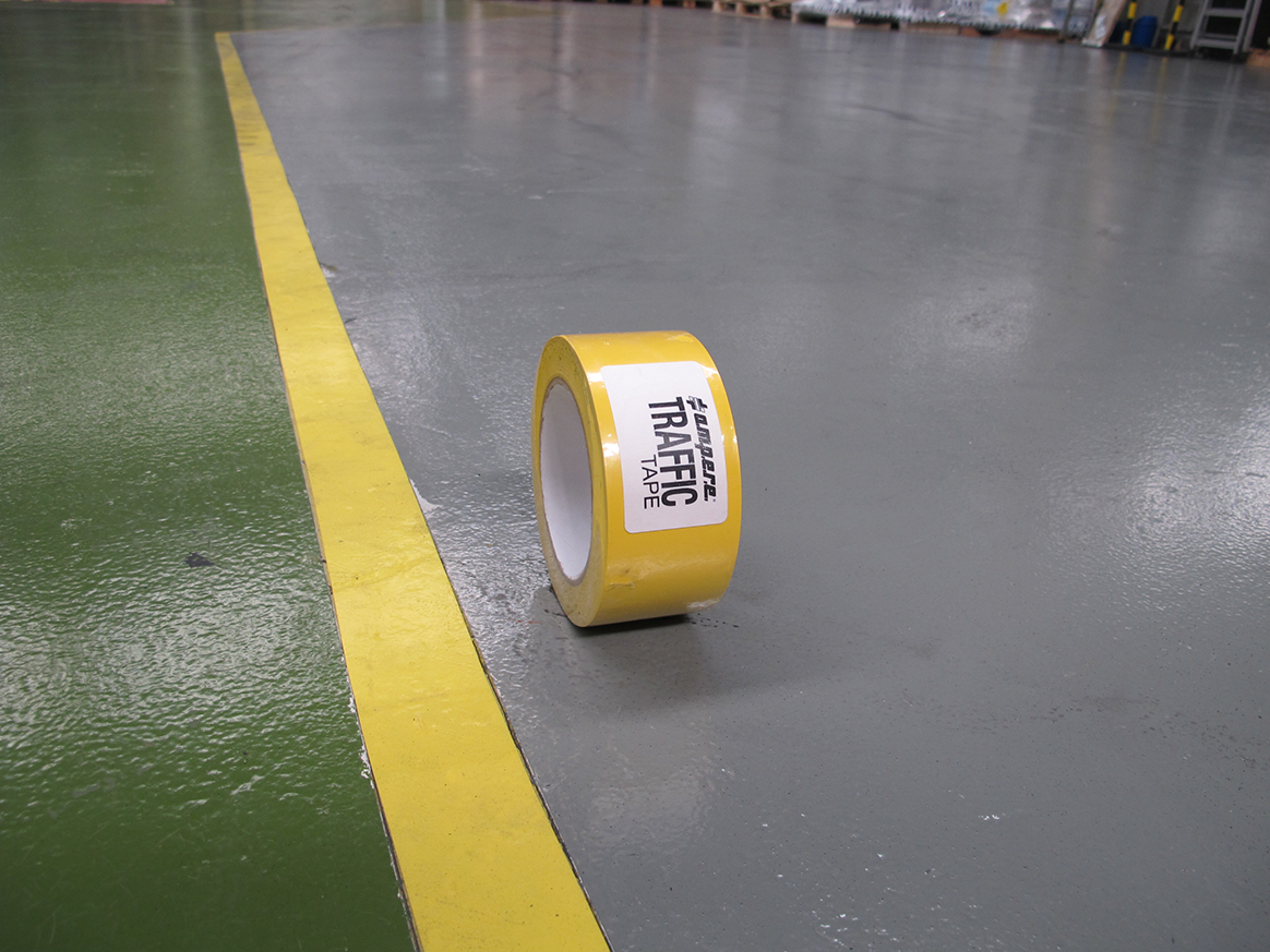 Banda adhesiva señalizar zonas Serie 1