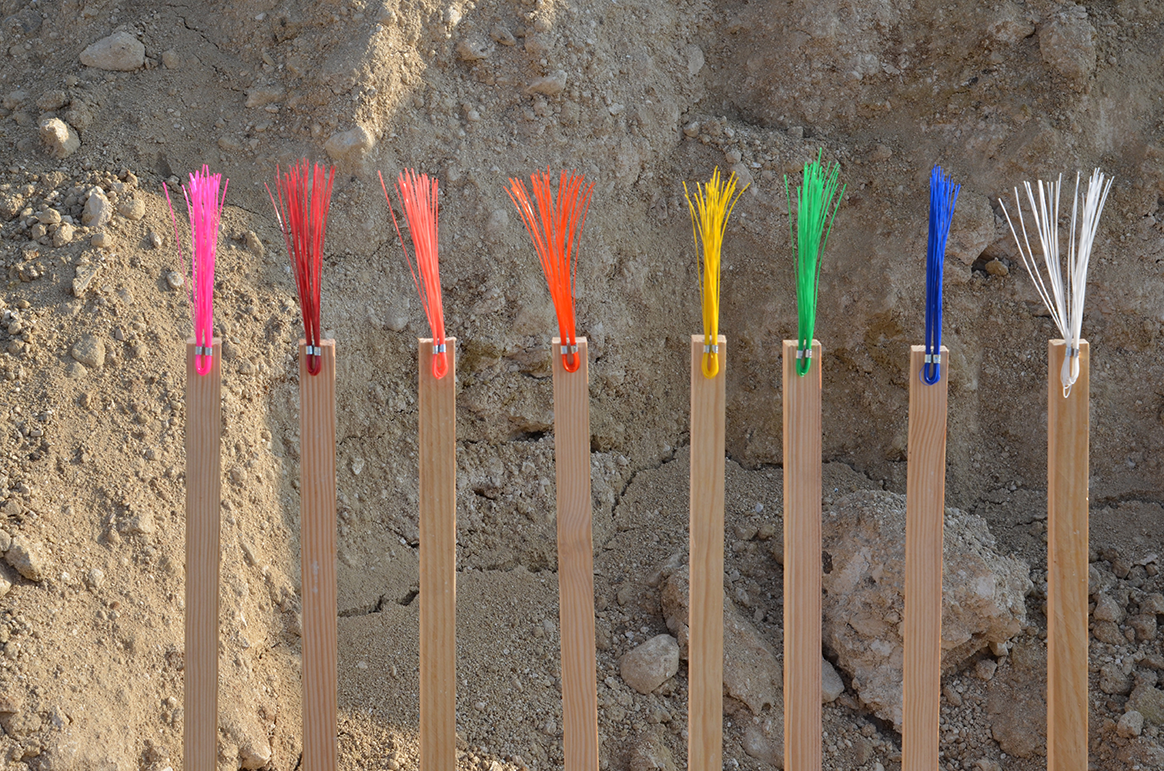 Marcador de estacas tiger-mark