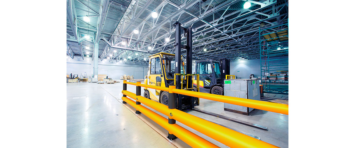 Barrera peatonal doble parachoques RACK MAMMUT