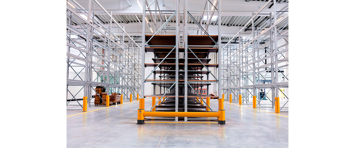 Barrera protectora estanterías - RACK MAMMUT