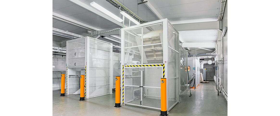 Bolardo de protección antichoques RACK MAMMUT