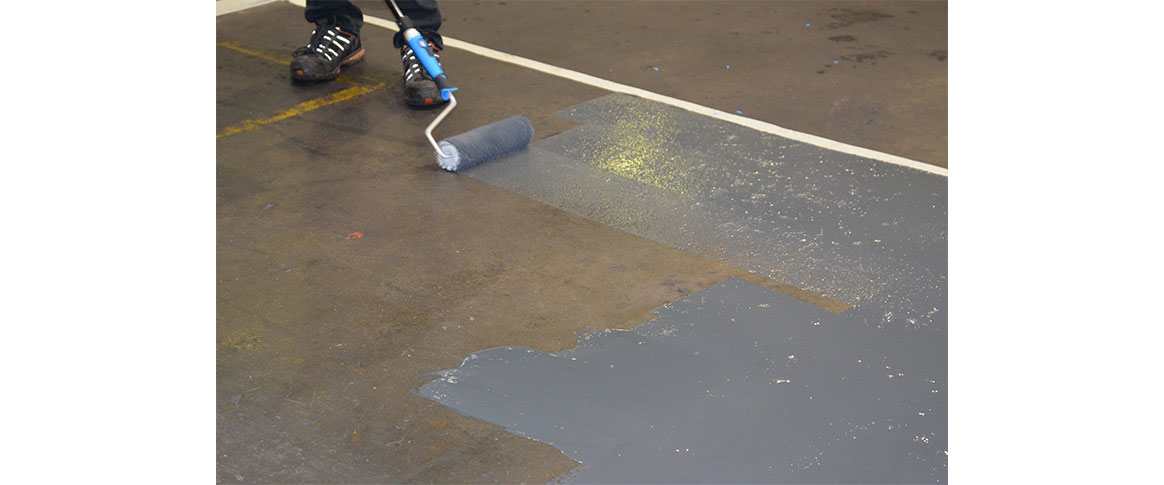 Pintura antideslizante para suelo industrial - Industry floor paint  antislip - Ampere – Aerosoles Técnicos y Pintura para Marcaje