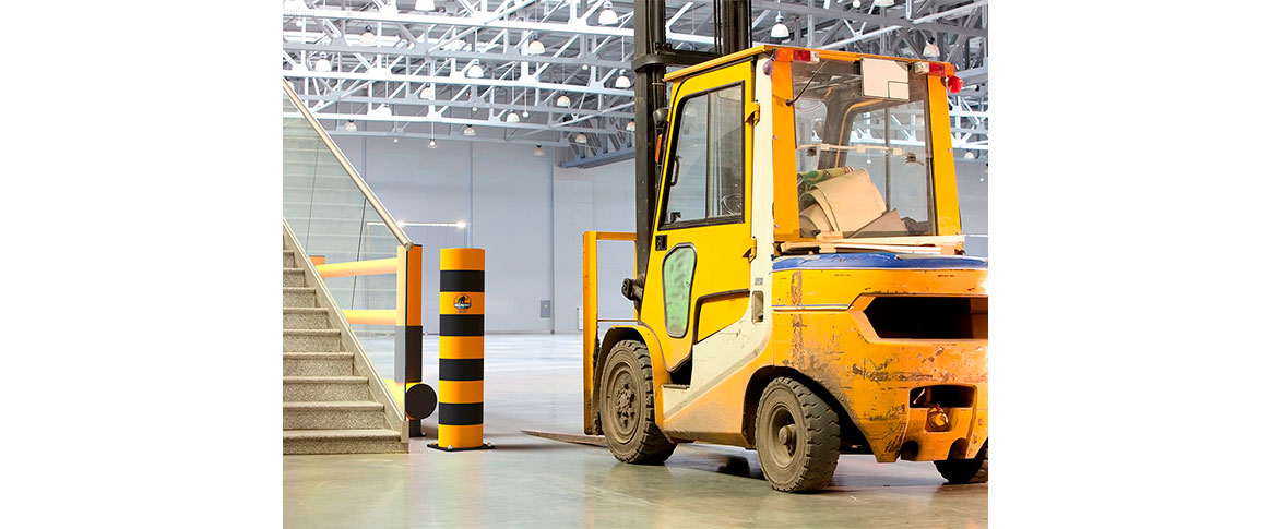 Bolardo de protección antichoques Strong RACK MAMMUT