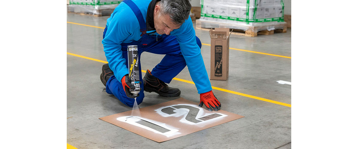 Spray pintura para suelo TRAFFIC PAINT XL