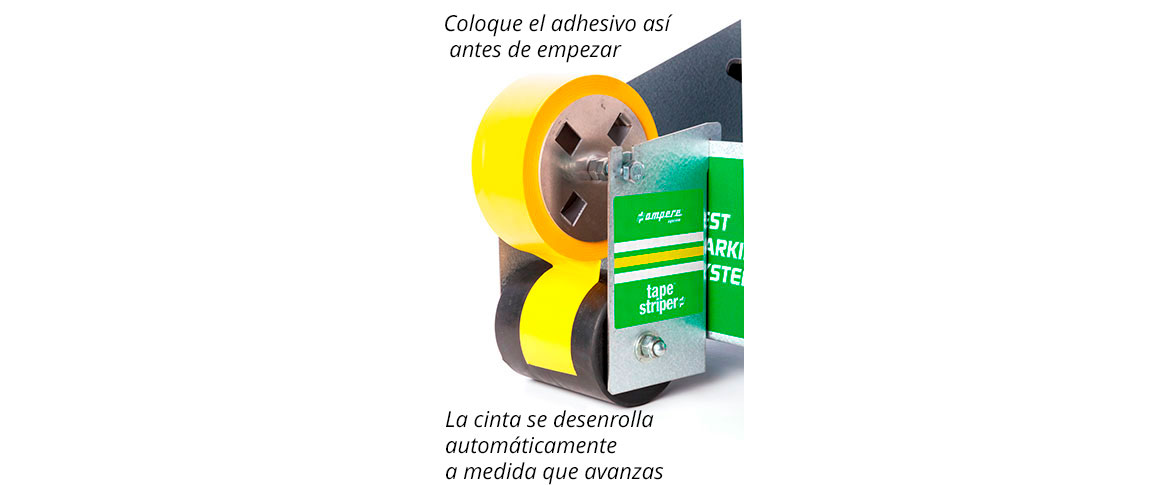 Kit de señalización con cinta adhesiva para suelos - Tape Striper® 