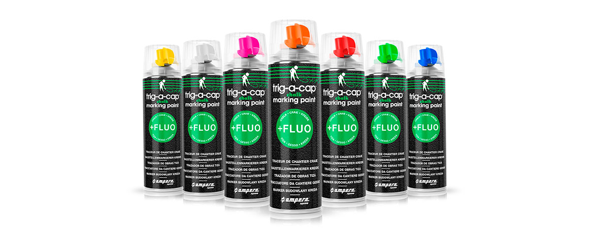 Trazador de obras base tiza - TRIG-A-CAP CHALK